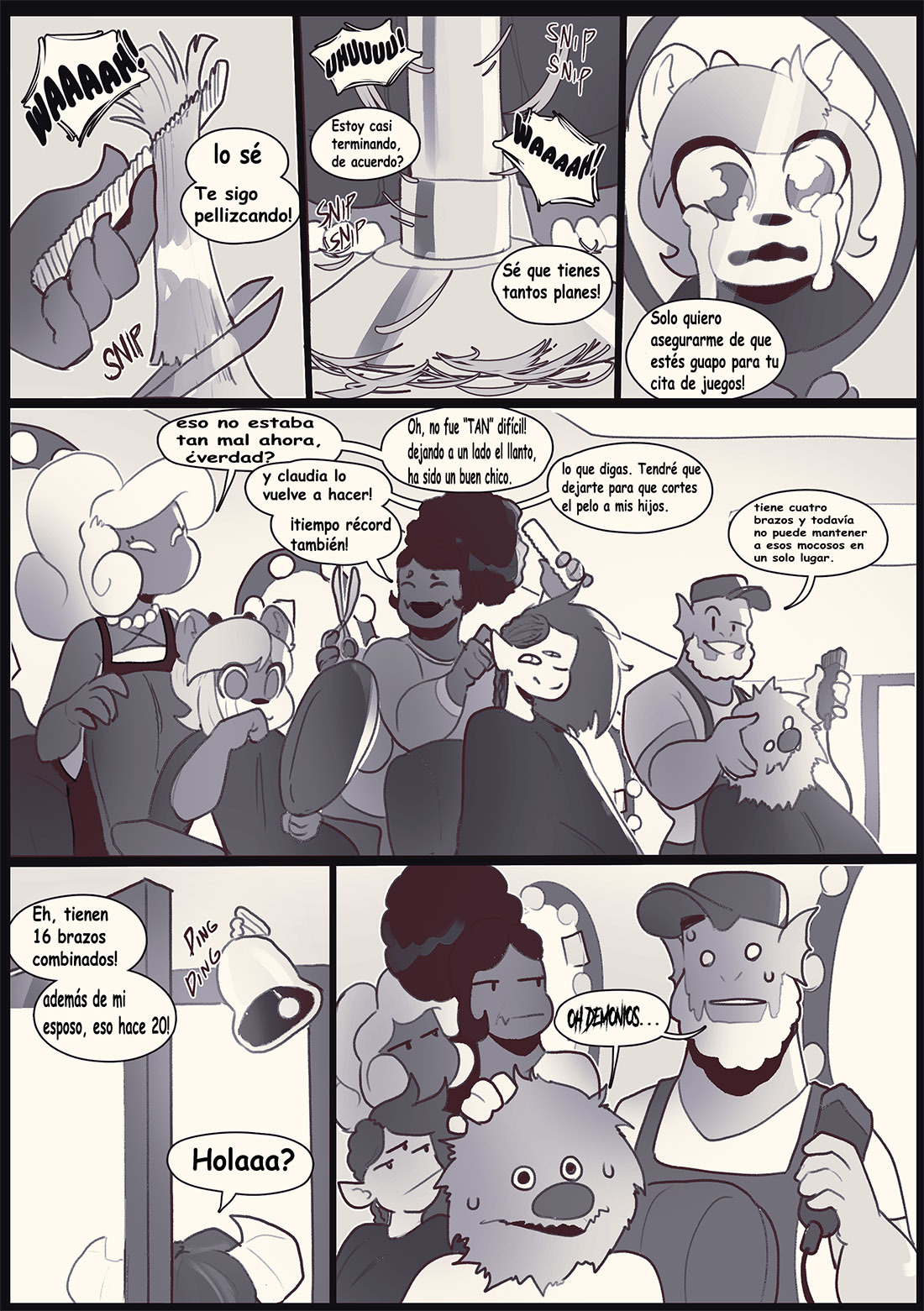 [Peculiart] The Dandy Demon 7 Mothers [Spanish]