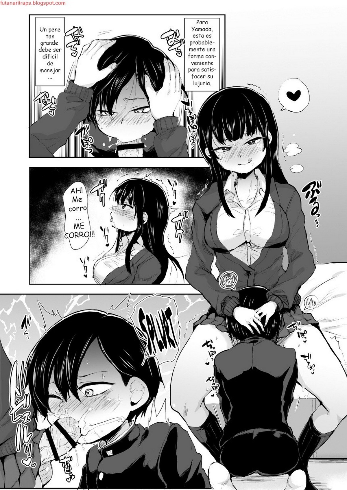 Yamada ga Futanari dattara Yabai darou na (Boku no Kokoro no Yabai Yatsu) xxx comics manga porno doujin hentai español sexo 