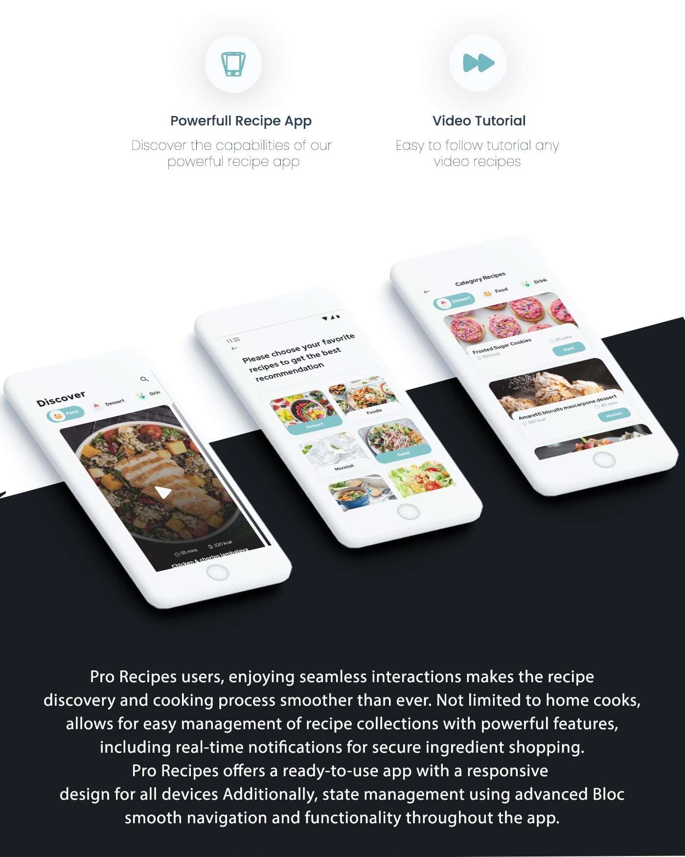 Pro Recipes App - Ultimate Pro Recipes Full Application Flutter App - 1