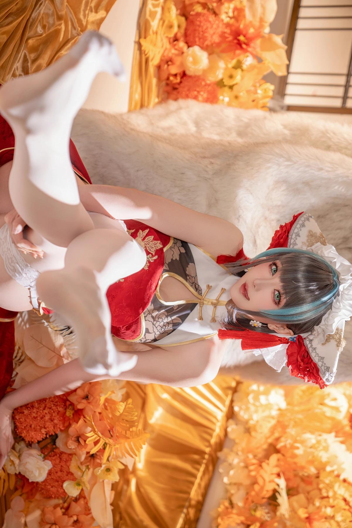 Cosplay 星之迟迟Hoshilily – 碧蓝航线柴郡(31)