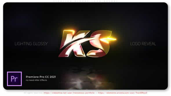 Lighting Glossy Logo - VideoHive 43794625