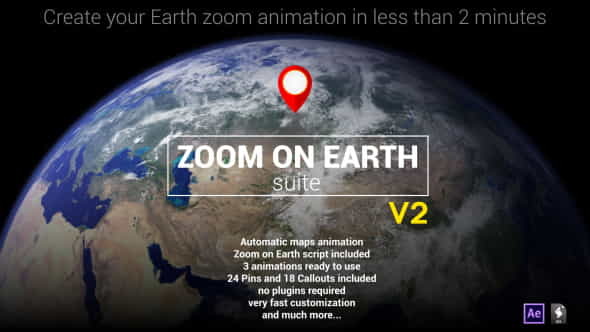 Zoom On Earth Suite - VideoHive 19305527