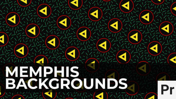 Memphis Backgrounds - VideoHive 35276167