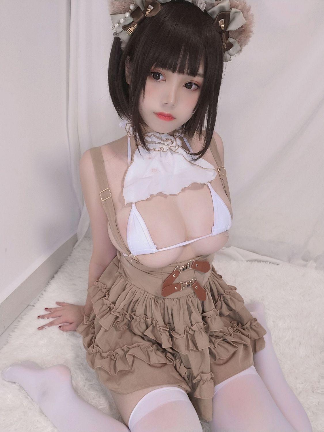 [福利女神cosplay] 蜜汁猫裘 - 小熊(36)