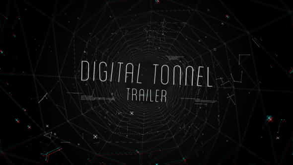 Digital Tonnel Trailer - VideoHive 15095511