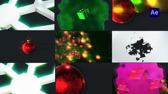 Christmas Transitions Pack - VideoHive 34927223