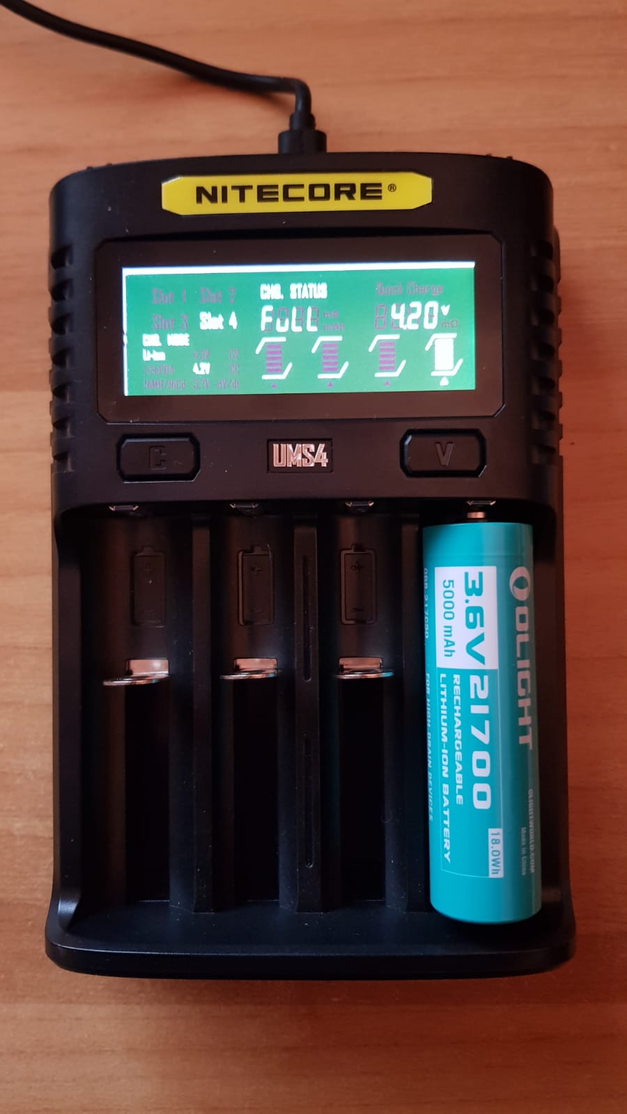 Olight OL-0034 Batterie rechargeable au lithium 21700 5000 mAh