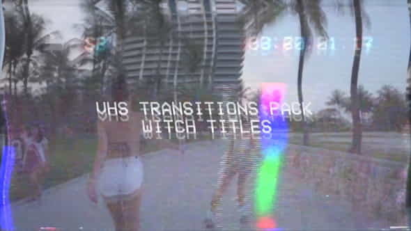 Transitions Pack: VHS | FCPX - VideoHive 30021887