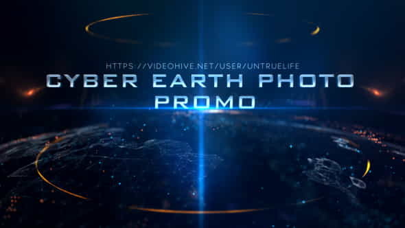 Cyber Earth Photo Promo - VideoHive 19532922