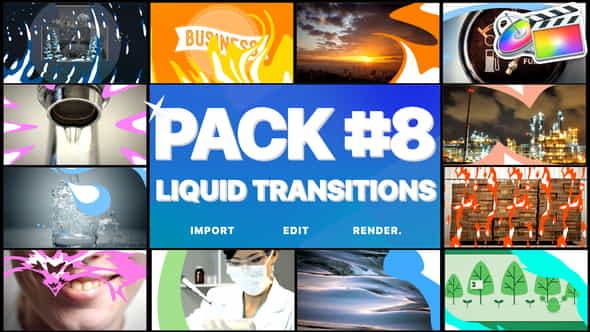 Liquid Transitions Pack 08 | - VideoHive 25549957