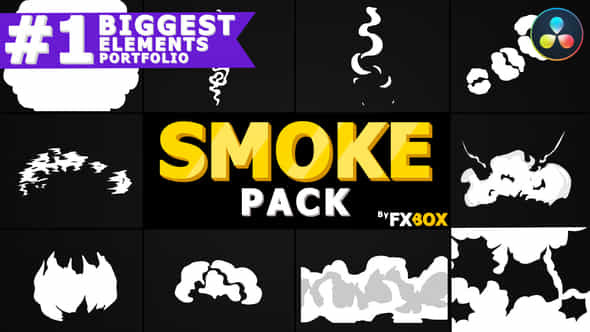 Smoke Elements and - VideoHive 38986999