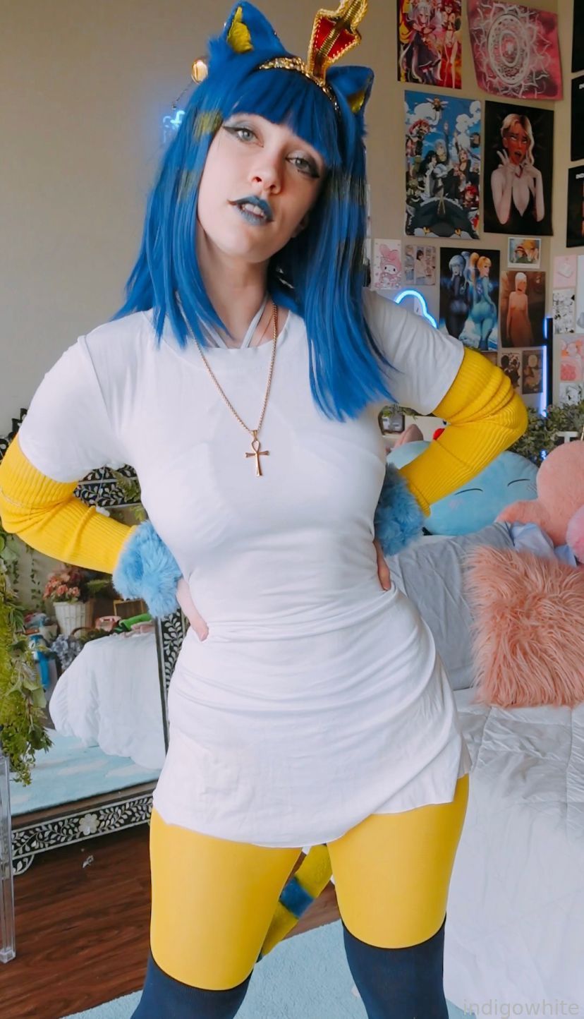 Indigo White - Ankha