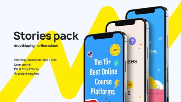 Instagram Online School - VideoHive 34766201