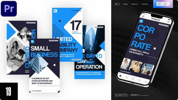 Clean Corporate Instagram - VideoHive 43128532