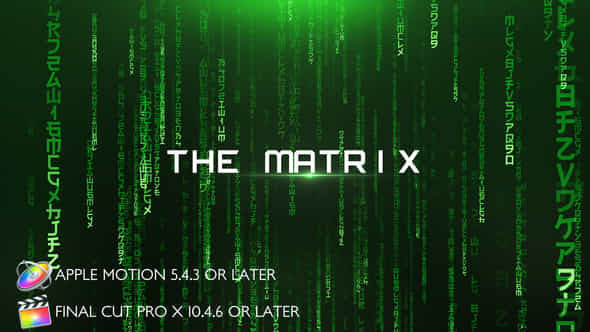 The Matrix - VideoHive 28113347