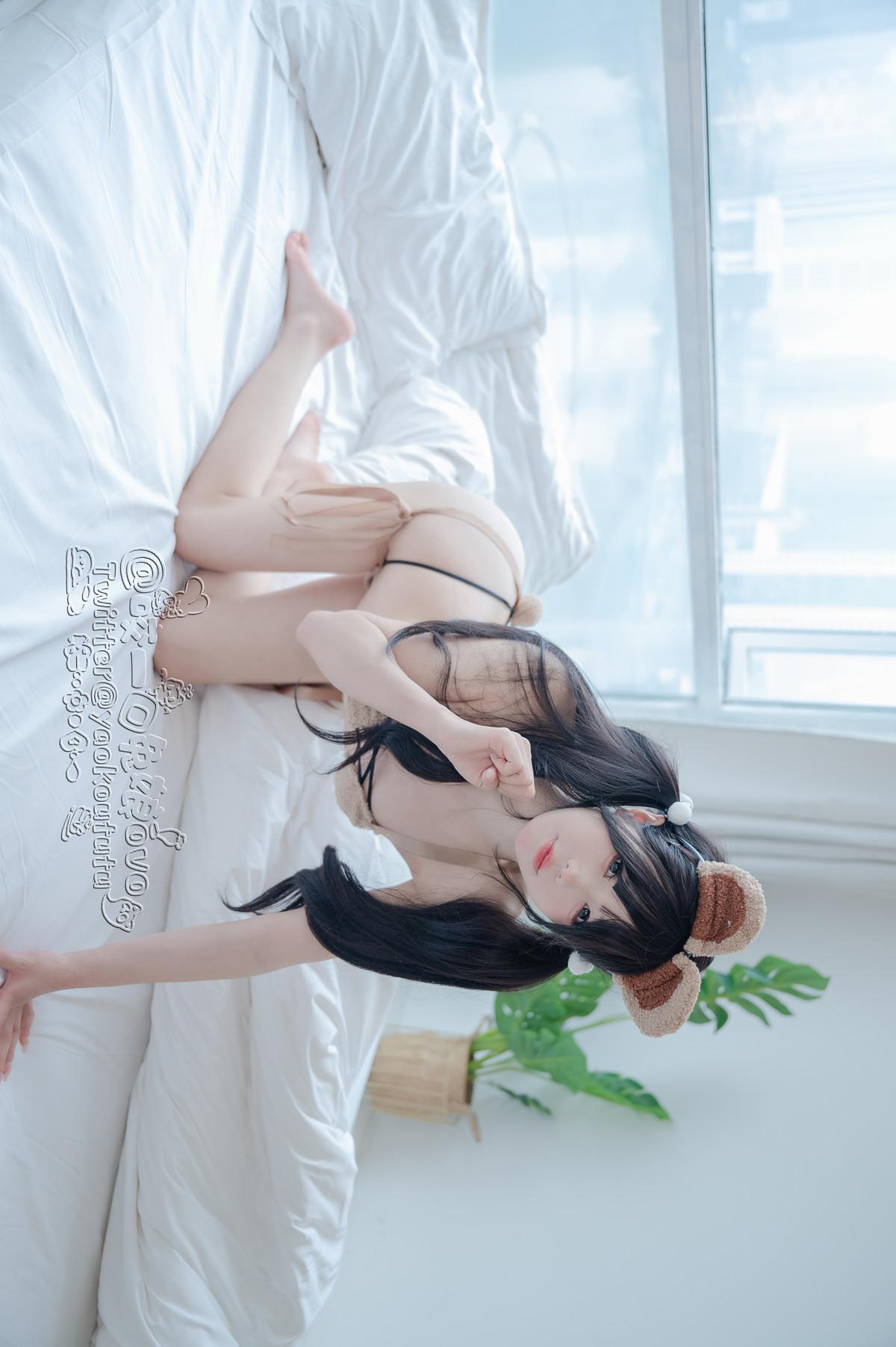 Cosplay 黏黏团子兔 小熊睡衣(26)