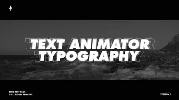Echo Titles After Effects - VideoHive 55069298