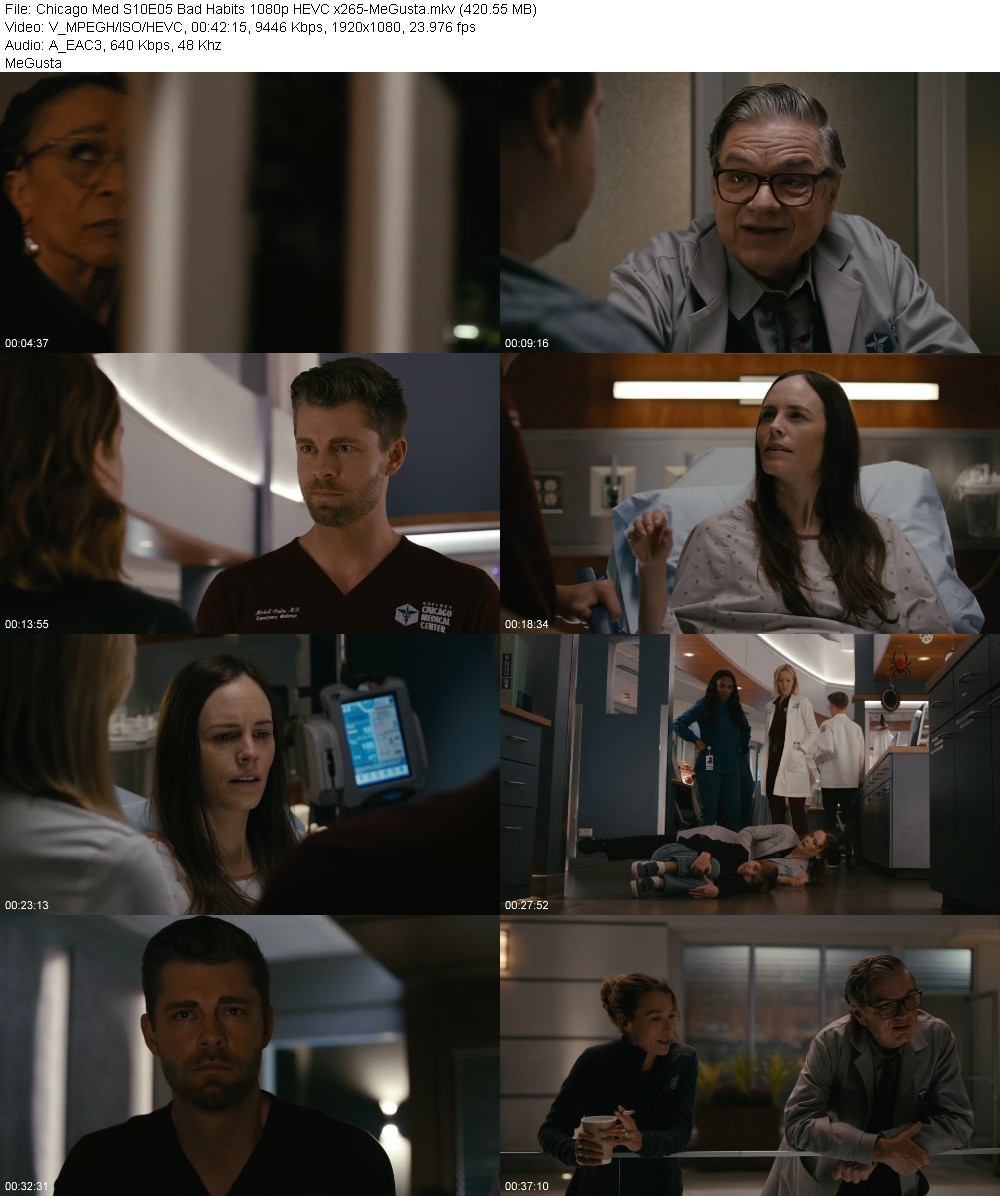 Chicago Med S10E05 Bad Habits 1080p HEVC x265-MeGusta