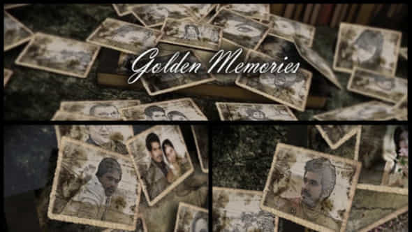 Golden Memories - VideoHive 12130880