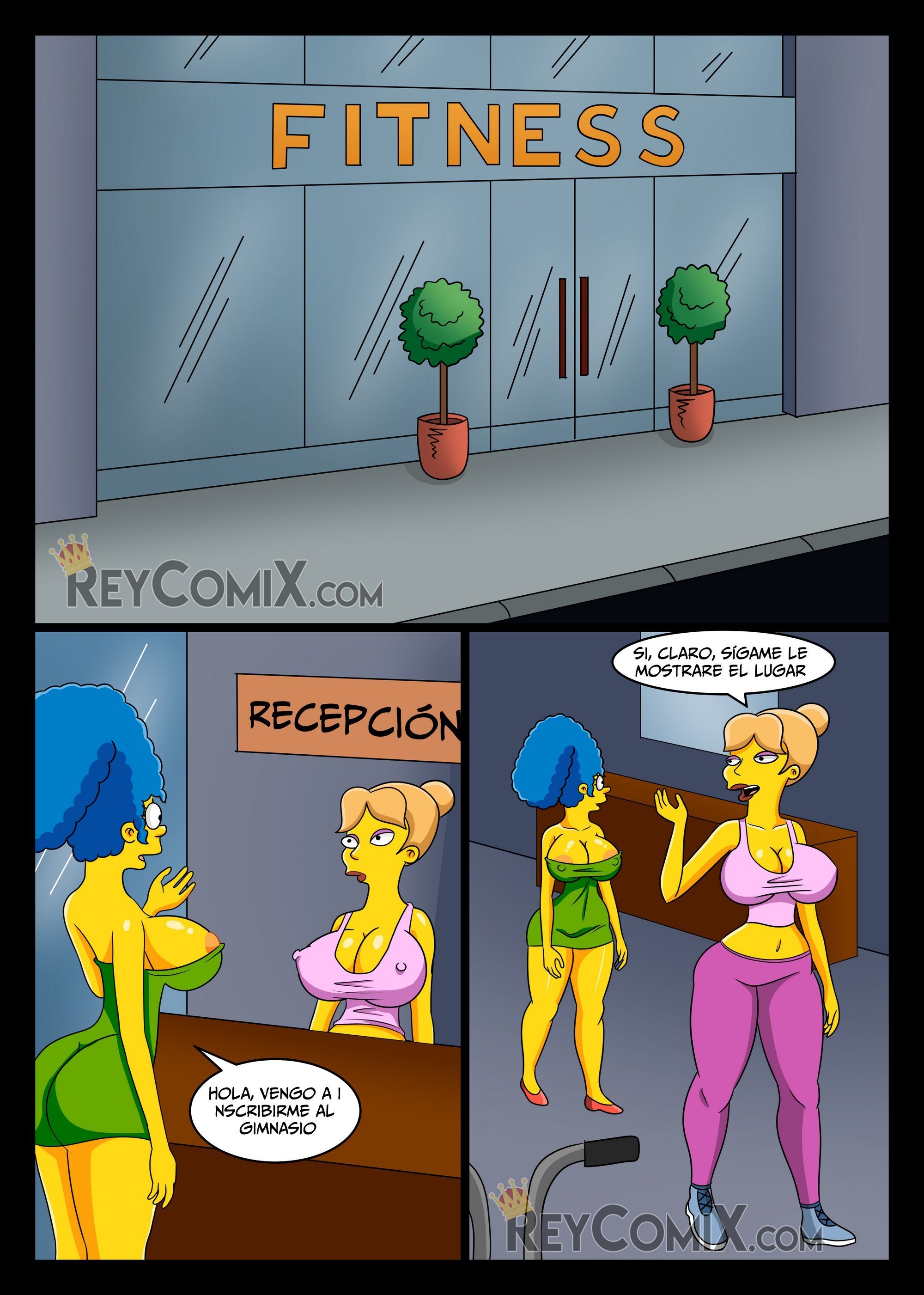Los Simpsons XXX – GYM - 3