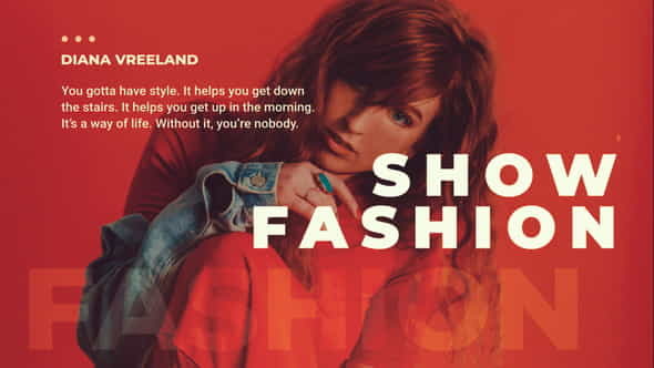 Fashion Promo Slideshow - VideoHive 23320620