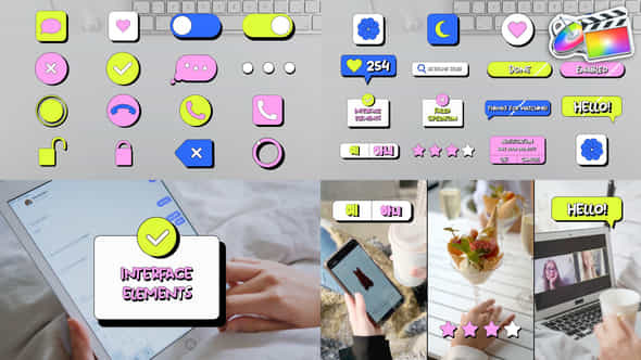 Interface Elements For Fcpx - VideoHive 50588197