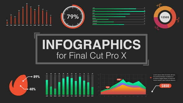 Infographics Builder for Final Cut - VideoHive 20469283