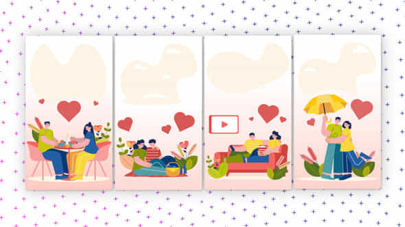 Moments Vertical Media Content - VideoHive 58855622