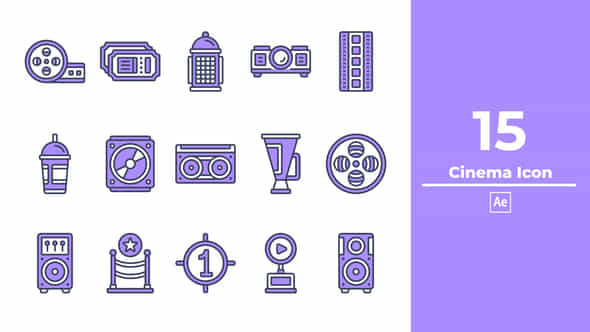 Cinema Icon - VideoHive 48215661