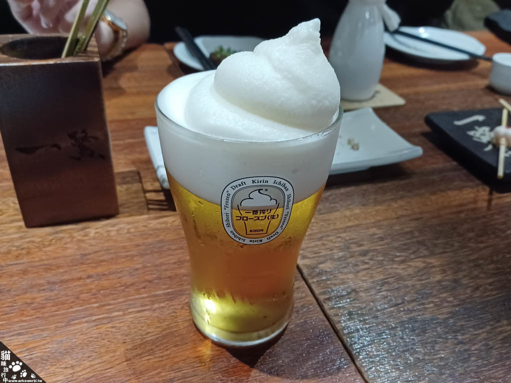 一番搾生啤酒 一鷺炭火燒鳥 日式居酒屋 台北