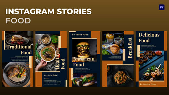 Food Instagram Stories - VideoHive 47519862