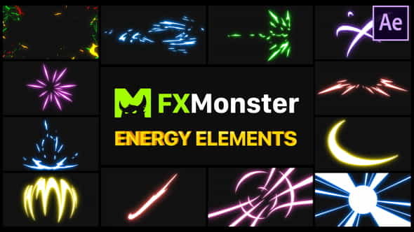 Energy Elements | After Effects - VideoHive 27597343