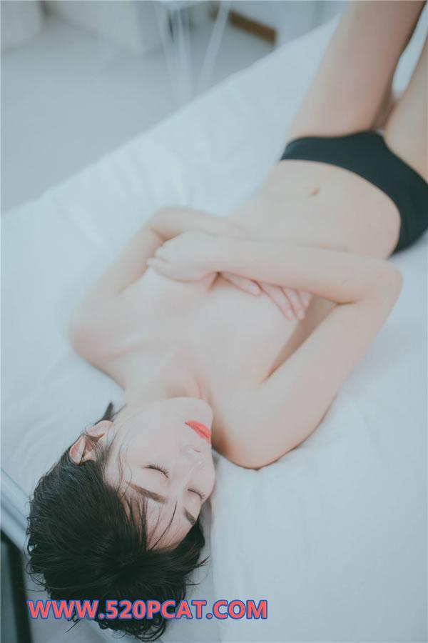 潘多拉NO.233期白衣美女半露私房写真(34)