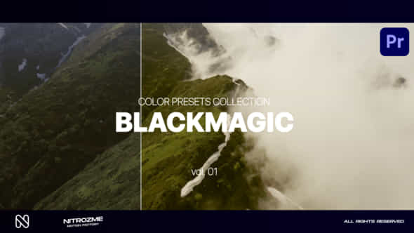 Blackmagic LUT Collection - VideoHive 47632742