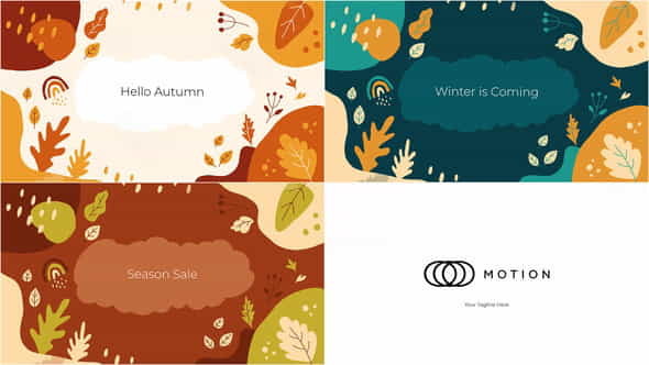 Autumn Logo - VideoHive 33837481