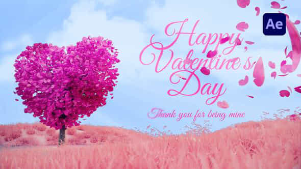 Valentines Tree Wishes Reveal - VideoHive 50511360