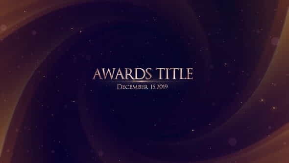 Awards Titles - VideoHive 34298225