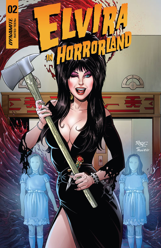 Elvira in Horrorland #1-4 (2022)