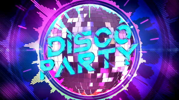 Disco Party Opener - VideoHive 24372968