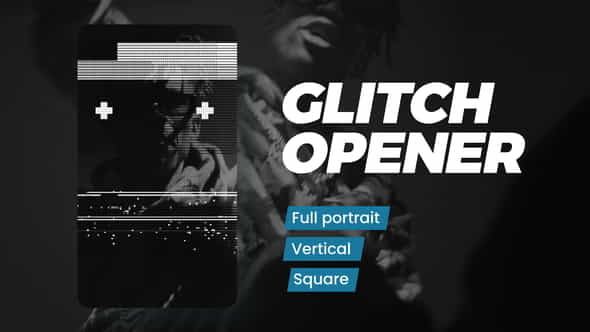 Instagram Glitch Opener - VideoHive 32604130