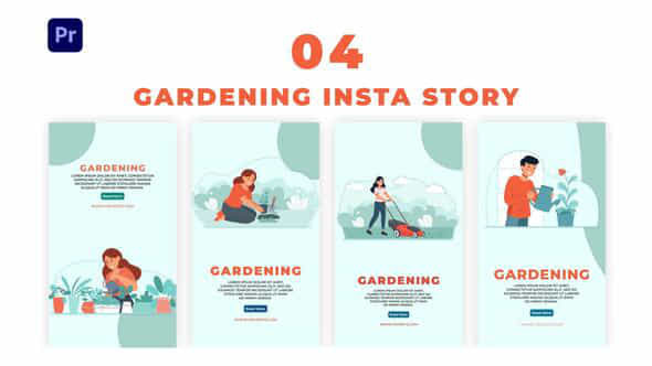 Home Gardening Instagram - VideoHive 39455288