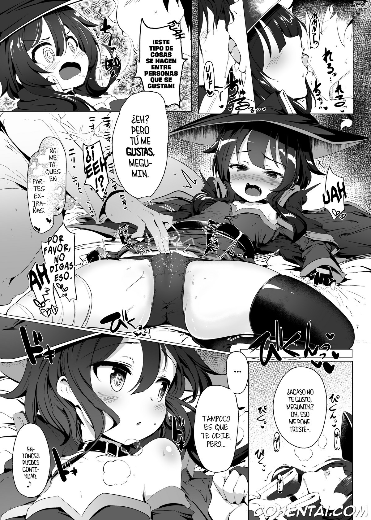 Megumin ga Netetari Netenakattari (Kono Subarashii Sekai ni Shukufuku o!) xxx comics manga porno doujin hentai español sexo 