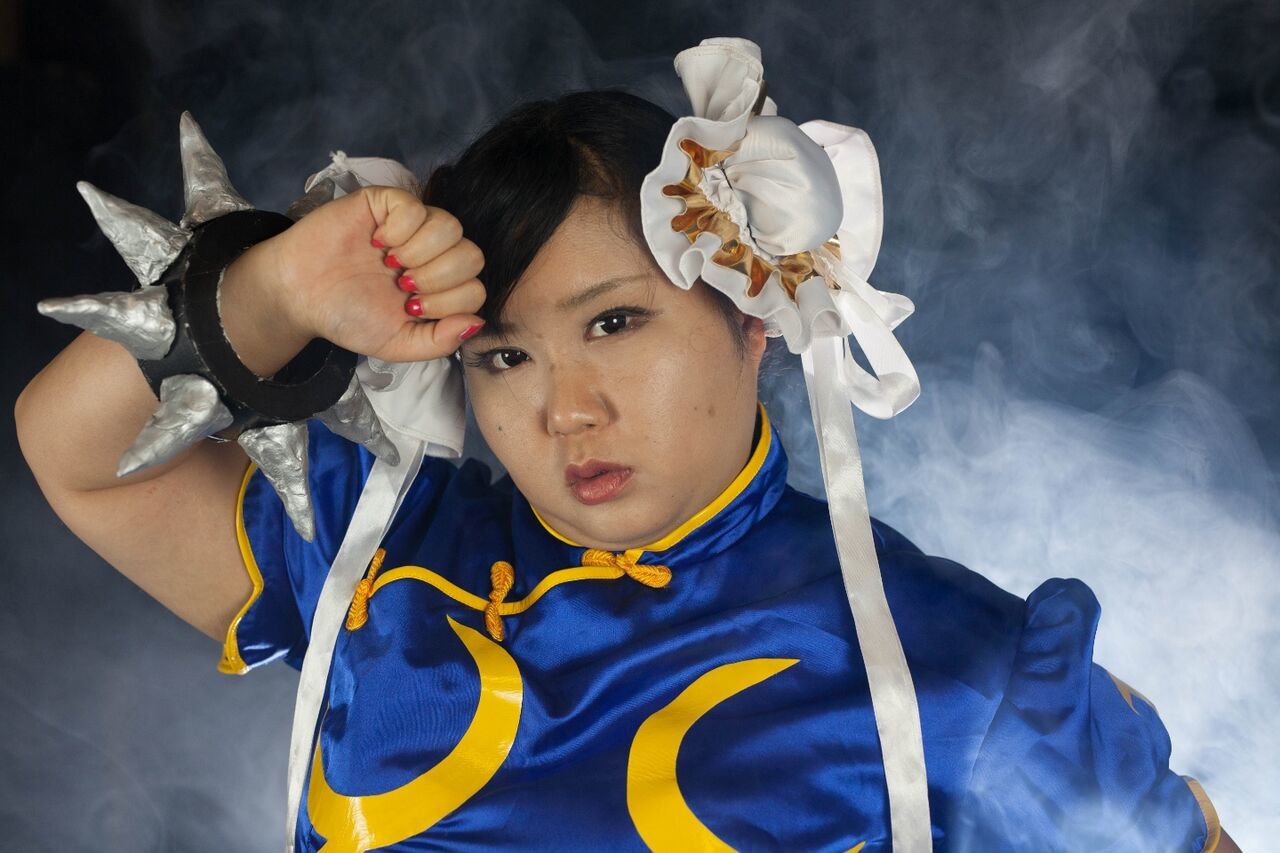 (渡辺さくらん) FIGHT FAT LADY (Sakuran Watanabe) (Mai Shiranui - Fatal Fury) (Chun-Li - Street Figh