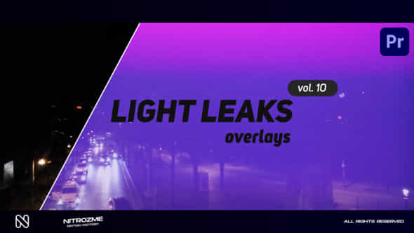 Light Leaks Overlays - VideoHive 48037588