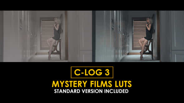 Clog3 Mystery Film And Standard Luts - VideoHive 51169190