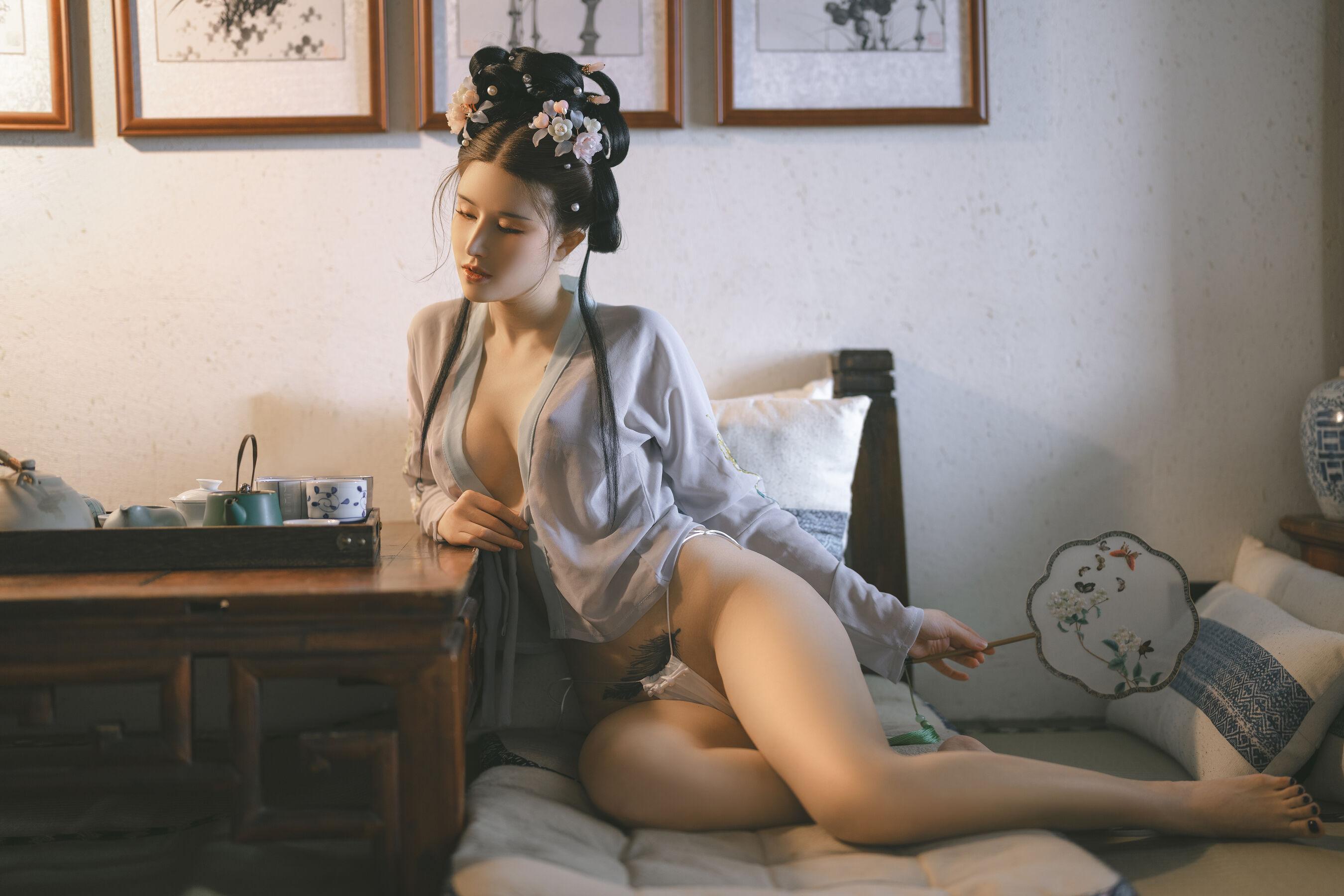国模套图 鹿八岁《汉服》(41)