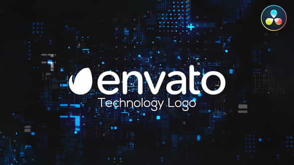 Digital Technology Logo for DaVinci - VideoHive 30996131
