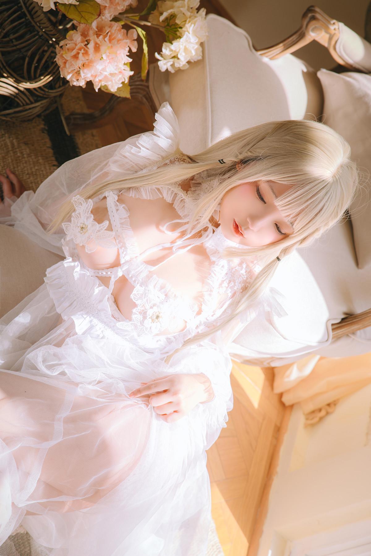Cosplay Rinaijiao日奈娇 白纱衣 Set.01(14)