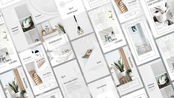 Interior Instagram Stories - VideoHive 32543013