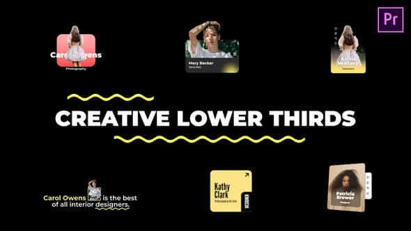 Creative Lower Thirds - VideoHive 47243835